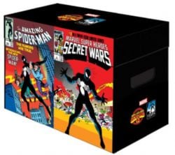 MARVEL COMIC STORAGE BOX -  AMAZING SPIDER-MAN / SECRET WARS