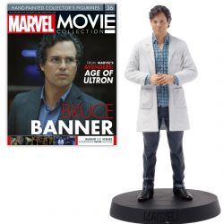 MARVEL -  FIGURINE DE BRUCE BANNER AVEC MAGAZINE 1:16 -  EAGLEMOSS 36
