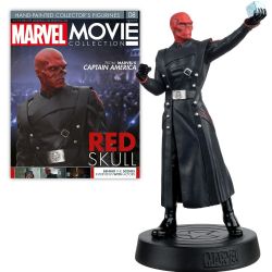 MARVEL -  FIGURINE DE CRANE ROUGE AVEC MAGAZINE 1:16 -  EAGLEMOSS 08
