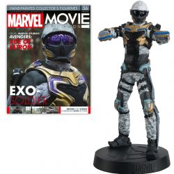 MARVEL -  FIGURINE DE EXO SOLDIER AVEC MAGAZINE 1:16 -  EAGLEMOSS 56