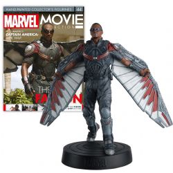 MARVEL -  FIGURINE DE FALCON AVEC MAGAZINE 1:16 -  EAGLEMOSS 44