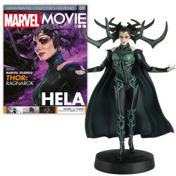 MARVEL -  FIGURINE DE HELA AVEC MAGAZINE 1:16 -  EAGLEMOSS 69