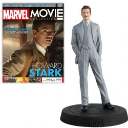 MARVEL -  FIGURINE DE HOWARDS STARK AVEC MAGAZINE 1:16 -  EAGLEMOSS 39