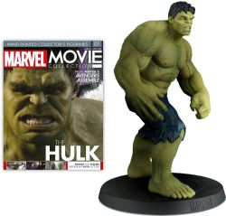 MARVEL -  FIGURINE DE HULK AVEC MAGAZINE 1:16 -  EAGLEMOSS SP01
