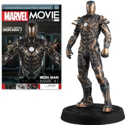 MARVEL -  FIGURINE DE IRON MAN BONES (MARK XLI - 41) AVEC MAGAZINE 1:16 -  EAGLEMOSS SPBE01