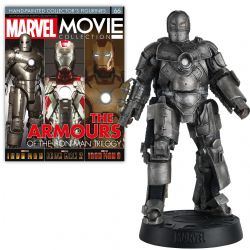 MARVEL -  FIGURINE DE IRON MAN MARK I AVEC MAGAZINE 1:16 -  EAGLEMOSS 66