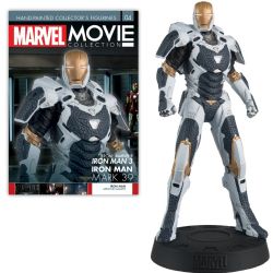 MARVEL -  FIGURINE DE IRON MAN STARBOOST (MARK XXXIX - 39 AVEC MAGAZINE 1:16 -  EAGLEMOSS SPBE04