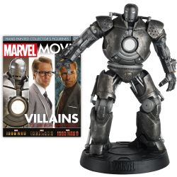 MARVEL -  FIGURINE DE IRON MONGER AVEC MAGAZINE 1:16 -  EAGLEMOSS SP08