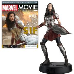 MARVEL -  FIGURINE DE SIF AVEC MAGAZINE 1:16 -  EAGLEMOSS 12