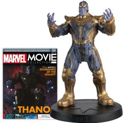 MARVEL -  FIGURINE DE THANOS AVEC MAGAZINE 1:16 -  EAGLEMOSS SP04