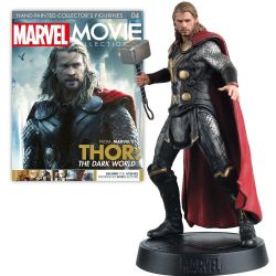 MARVEL -  FIGURINE DE THOR AVEC MAGAZINE 1:16 -  EAGLEMOSS 04