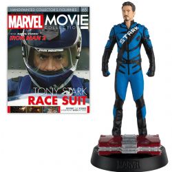 MARVEL -  FIGURINE DE TONY STARK AVEC MAGAZINE 1:16 -  EAGLEMOSS 65