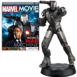 MARVEL -  FIGURINE DE WAR MACHINE AVEC MAGAZINE 1:16 -  EAGLEMOSS 11