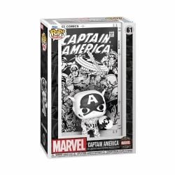 MARVEL -  FIGURINE POP! EN VINYLE DE CAPITAINE AMERICA 85E ANNIVERSAIRE COUVERTURE DE COMIC (10 CM) 61