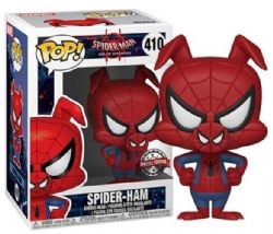 MARVEL -  FIGURINE POP! EN VINYLE DE SPIDER-HAM - SPECIAL EDITION (10 CM) -  SPIDER-MAN COMICS 410