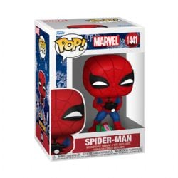 MARVEL -  FIGURINE POP! EN VINYLE DE SPIDER-MAN DE NOËL (10 CM) 1441