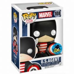 MARVEL -  FIGURINE POP! EN VINYLE DE U.S. AGENT (10 CM) -  COMIKAZE EXCLUSIVE 108