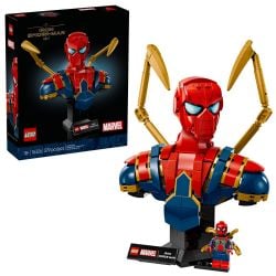 MARVEL -  LE BUSTE D'IRON SPIDER-MAN (379 PIÈCES) 76326