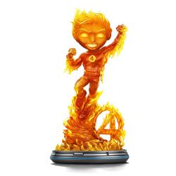 MARVEL -  LES QUATRES FANTASTIQUE - FIGURINE MINICO DE LA TORCHE HUMAINE -  IRON STUDIOS