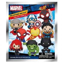 MARVEL -  MINI FIGURINE 3D AVEC CLIP ALÉATOIRE - SÉRIE 10