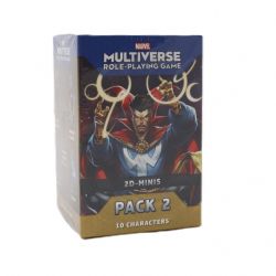 MARVEL MULTIVERSE ROLEPLAYING GAME -  2D MINI PACK #2 (ANGLAIS) -  FIGURINE JDR