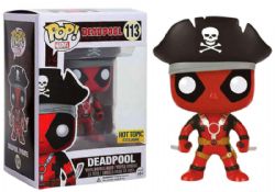 MARVEL -  POP! BOBBLE-HEAD EN VINYLE DE DEADPOOL (10 CM) - HOT TOPIC EXCLUSIF 113