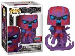 MARVEL -  POP! BOBBLE-HEAD EN VINYLE DE VENOMIZED MAGNETO (10 CM) -  FUNKO 2020 FALL CONVENTION 554