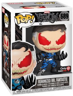 MARVEL -  POP! BOBBLE-HEAD EN VINYLE DE VENOMIZED MR. FANTASTIC (10 CM) - ÉDITION SPÉCIALE 689