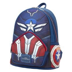 MARVEL -  SAC À DOS COSPLAY CAPTAIN AMERICA - LE MEILLEUR DES MONDES -  LOUNGEFLY