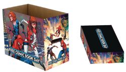 MARVEL SHORT COMIC STORAGE BOX -  SPIDER-MAN -  FREE COMIC BOOK DAY