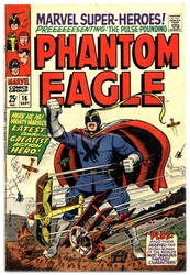 MARVEL SUPER-HEROES -  MARVEL SUPER-HEROES PRESENTS: PHANTOM EAGLE (1968) - VERY GOOD- - 5.5 16