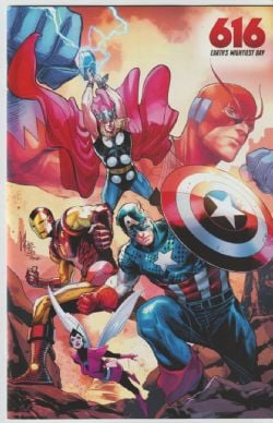 MARVEL -  THE AVENGERS - 616 DAY (ANGLAIS) (2025) 25