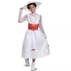 MARY POPPINS -  COSTUME DELUXE DE MARY POPPINS (ENFANT)