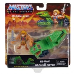 MASTERS OF THE UNIVERSE -  FIGURINE DE HE-MAN & GROUND RIPPER