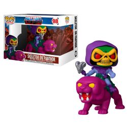MASTERS OF THE UNIVERSE -  FIGURINE POP! EN VINYLE DE SKELETOR SUR PANTHOR (10 CM) 98