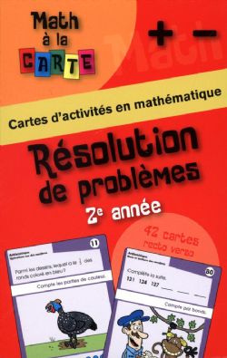 MATH À LA CARTE -  RÉSOLUTION DE PROBLÈMES 2E ANNÉE