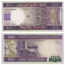 MAURITANIE -  100 OUGUIYA 2015 (UNC) 16B