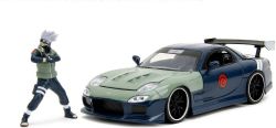 MAZDA -  RX-7 1993 NARUTO AVEC FIGURINE KAKASHI HATAKE - 1/24 -  JADA HOLLYWWOD RIDES