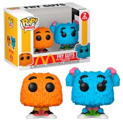 MCDONALD'S -  FIGURINE POP! EN VINYLE DE FRY GUYS (2 PIÈCES) (10 CM)