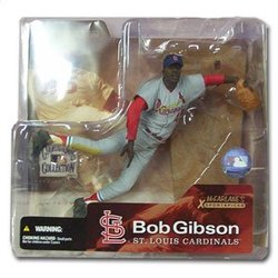 MCFARLANE -  MCFARLANE COOPERSTOWN 1: BOB GIBSON (VARIATION AWAY)