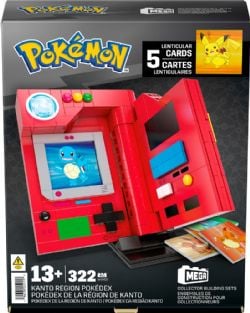 MEGA CONSTRUX -  POKÉDEX DE LA RÉGION DE KANTO -  POKÉMON