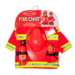 MELISSA & DOUG -  COSTUME DE CHEF DES POMPIERS