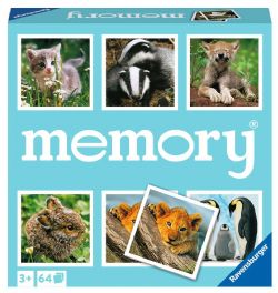 MEMORY -  BÉBÉS ANIMAUX (MULTILINGUE)