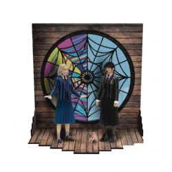 MERCREDI -  5 POINTS - COFFRET DE FIGURINES D'ACTION MERCREDI ET ENID