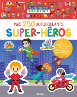 MES 250 AUTOCOLLANTS SUPER-HÉROS -  (V.F.)