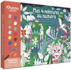 MES 4 PEINTURES À NUMÉROS (FRANÇAIS)