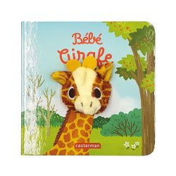 MES LIVRES MARIONNETTES -  BÉBÉ GIRAFE -  LES BÉBÊTES