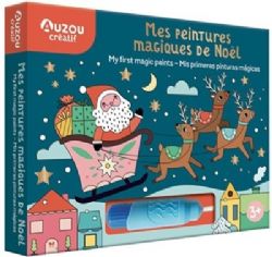 MES PREMIÈRES PEINTURES MAGIQUES -  MES PEINTURES MAGIQUES DE NOËL (MULTILINGUE)