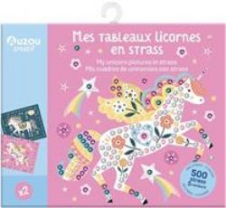 MES TABLEAUX LICORNES EN STRASS (FRANÇAIS)