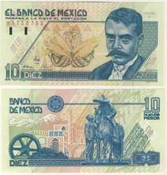 MEXIQUE -  10 NOUVEAUX PESOS 1994 (UNC) 99